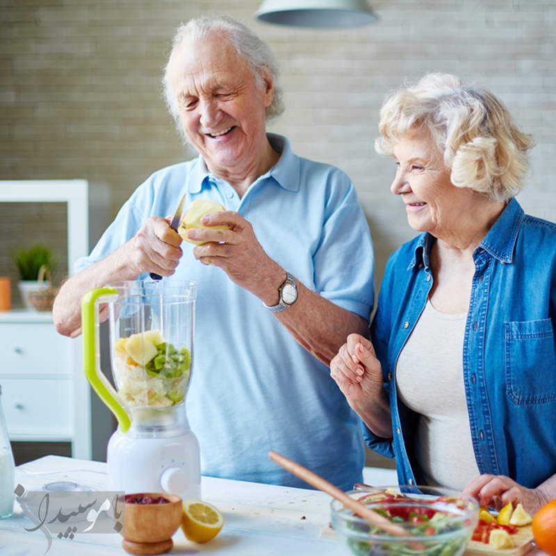 اهمیت تغذیه سالمندان