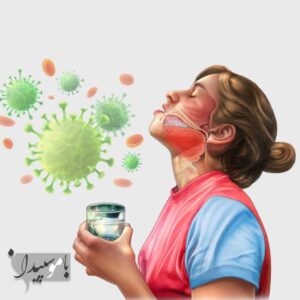تاثیر قرقره آب نمک در مهار کرونا