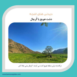 دیدنی های افجه دشت هویج یا گرچال