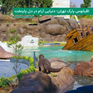 اقیانوس پارک تهران؛ دنیایی آرام و رنگارنگ در دل پایتخت