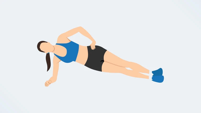 تمرین سوم پلانک پهلو (Side Plank)